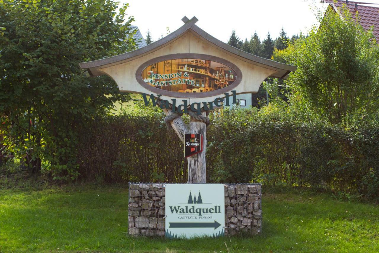 Gaststätte&Pension Waldquell Antonshohe Exteriör bild